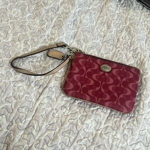 Coach wristlet